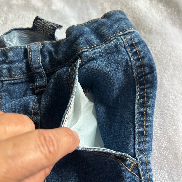 Hippie girl denim skirt with pockets and adjustable waist size 6 - Picture 9 of 10